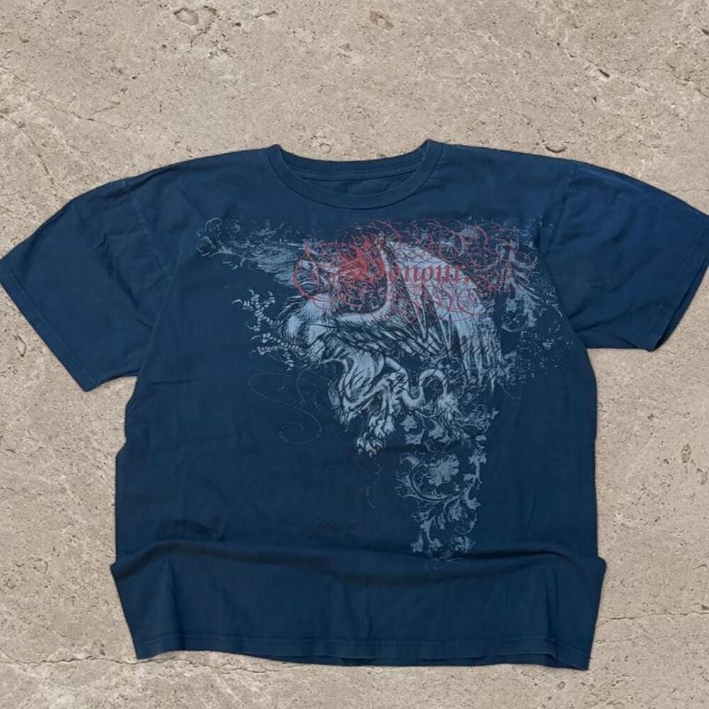 Y2K Mens Grunge Atonement Tee SZ L